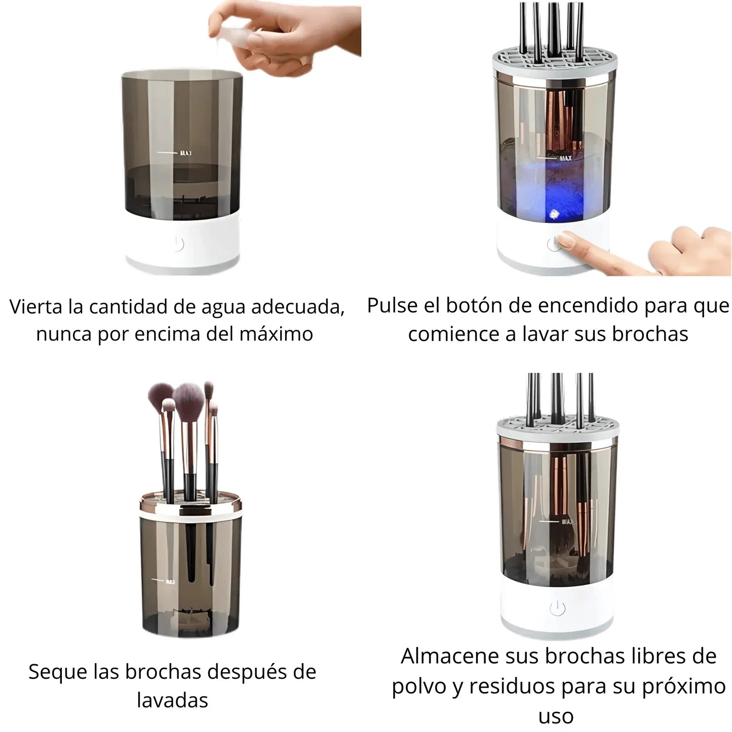 Limpiador Eléctrico de Brochas